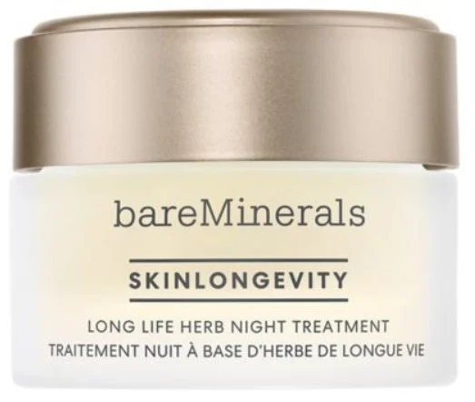Bareminerals Skinlongevity Long Life Herb Night Treatment Anti-Aging Night Cream