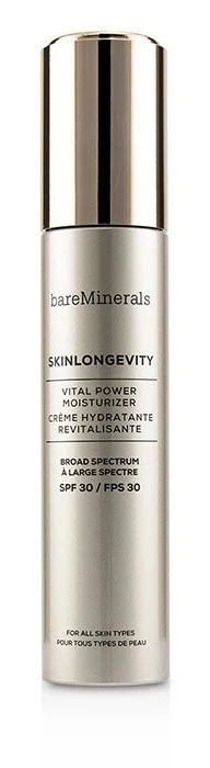 Kem dưỡng ẩm Bareminerals Skinlongevity® Vital Power Moisturizer Broad Spectrum Spf 30