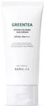 Barulab Greentea Hydro Calming Sun Cream SPF 50+ Pa++++