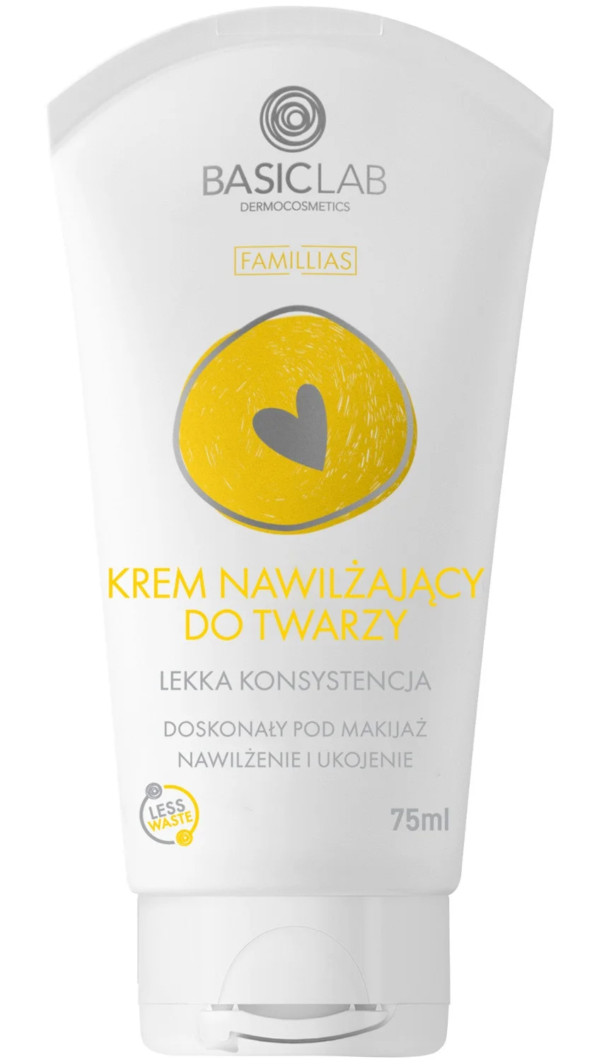 Kem Basiclab Famillias Moisturizing Face Cream Light Texture