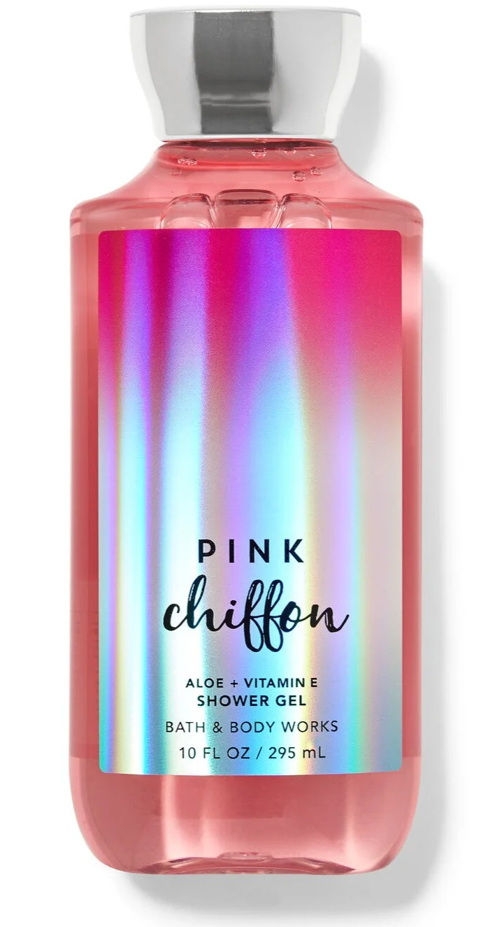 Bath and Body works Pink Chiffon Shower Gel