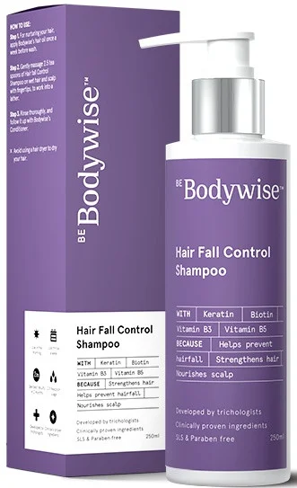 Be Bodywise Keratin Hair Fall Control Shampoo