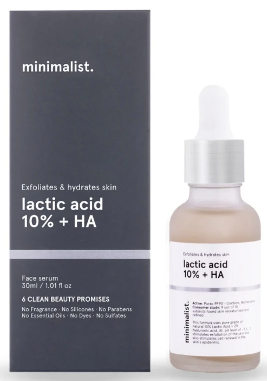 Tinh chất Be Minimalist Lactic Acid 10% + Hyaluronic Acid 2%