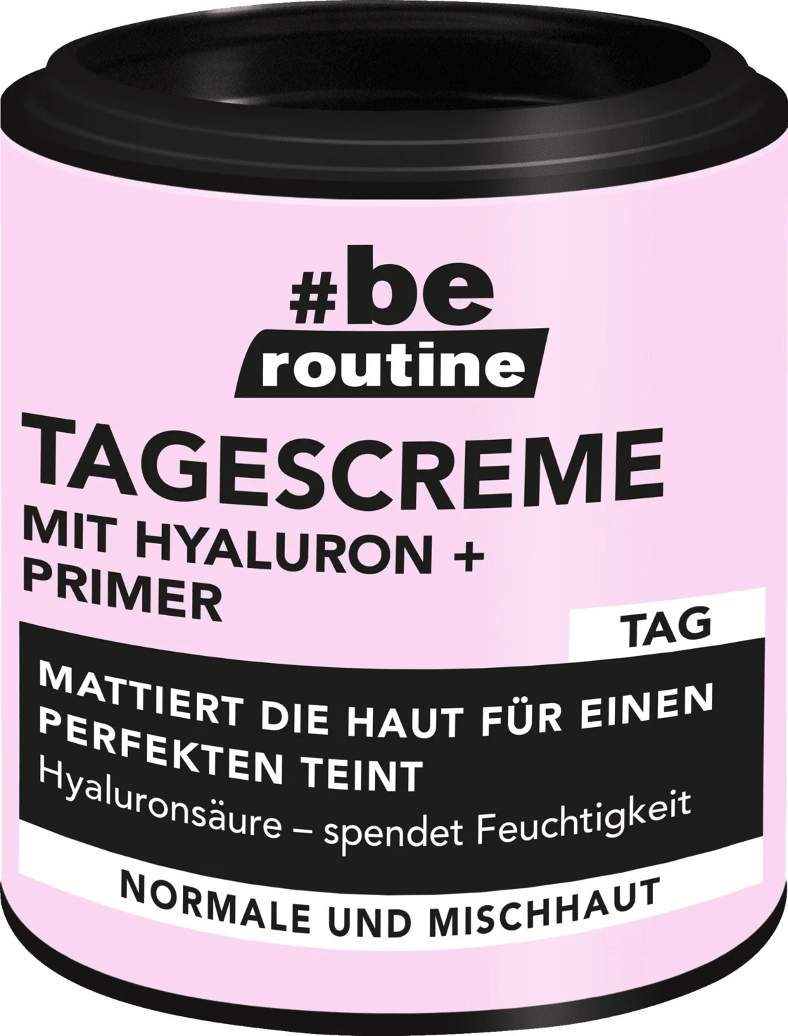 #be routine Tagescreme Hyaluron + Primer