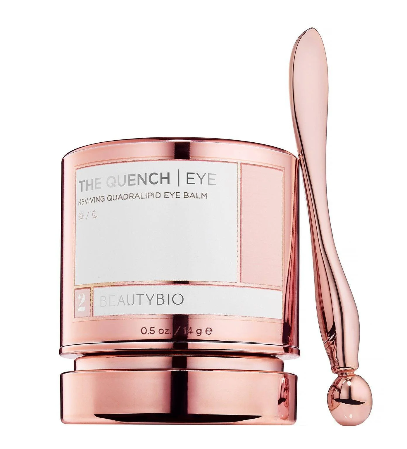 BeautyBio The Quench Eye Balm Reviving Quadralipid Eye Balm