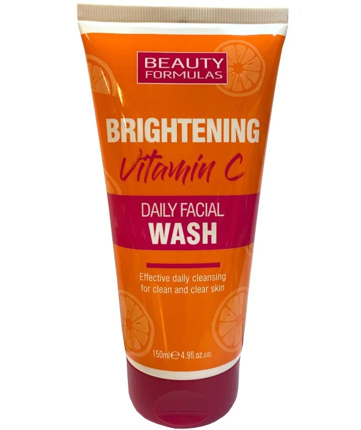 Sữa rửa mặt Beauty Formulas Brightening Vitamin C Daily Face Wash