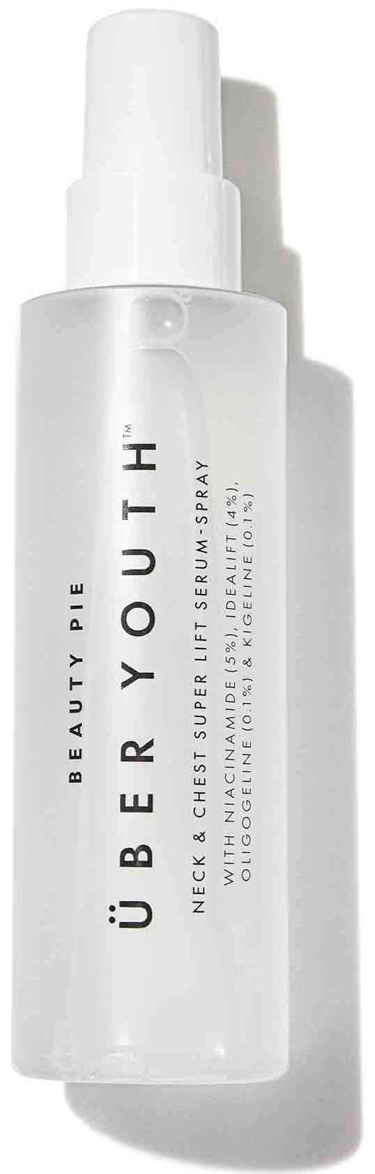 Thành phần Xịt Beauty Pie Über Youth Neck & Chest Spray