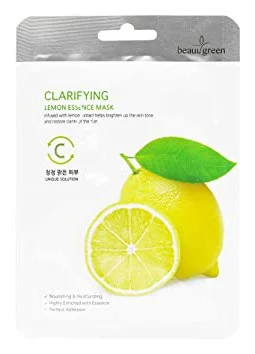 Mặt nạ BEAUUGREEN Clarifying Lemon Essence Mask