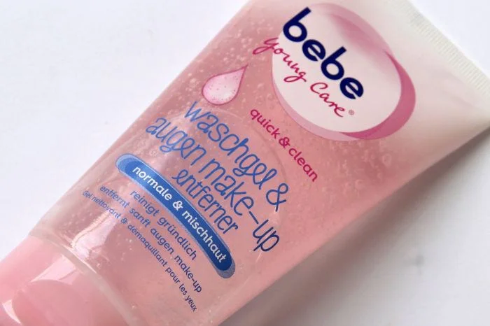 BEBE Wash Gel & Eye Make-Up Remover Gentle Facial Cleansing