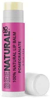 Son dưỡng Bee Natural Natural Lip Balm Pomegranate