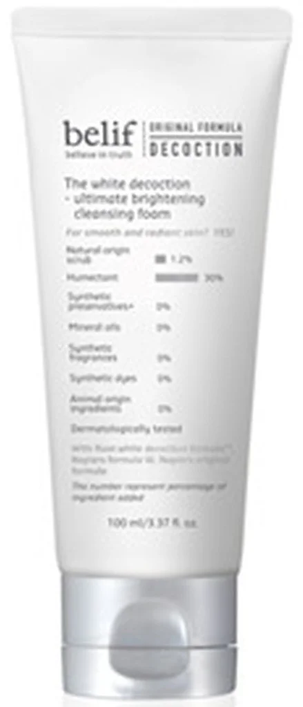 belif White Decoction Brightening Foam