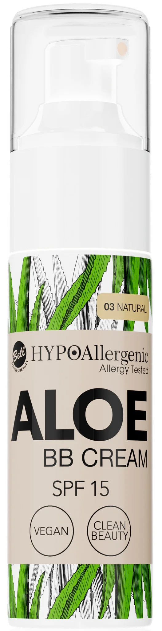 Bell HYPOAllergenic Aloe BB Cream SPF 15