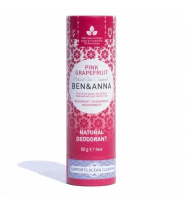 Ben & Anna Deodorant Bar Stick Pink Grapefruit