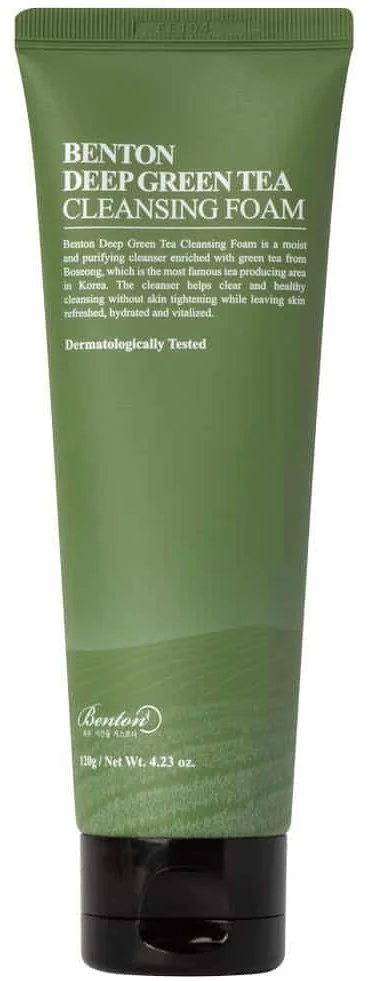 BENTON Deep Green Tea Cleansing Foam