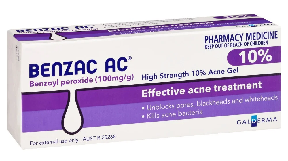 Benzac AC High Strength 10% Acne Gel