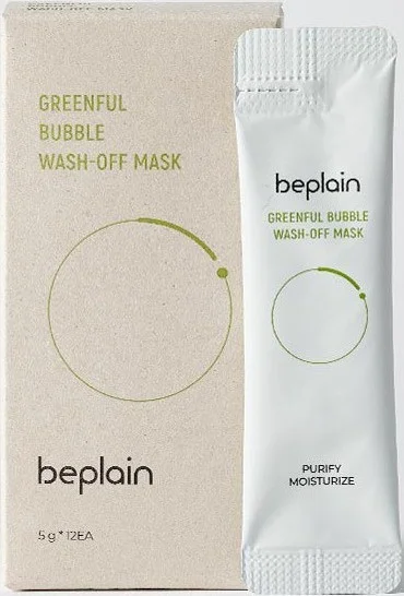 Be Plain Greenful Bubble Wash-off Mask