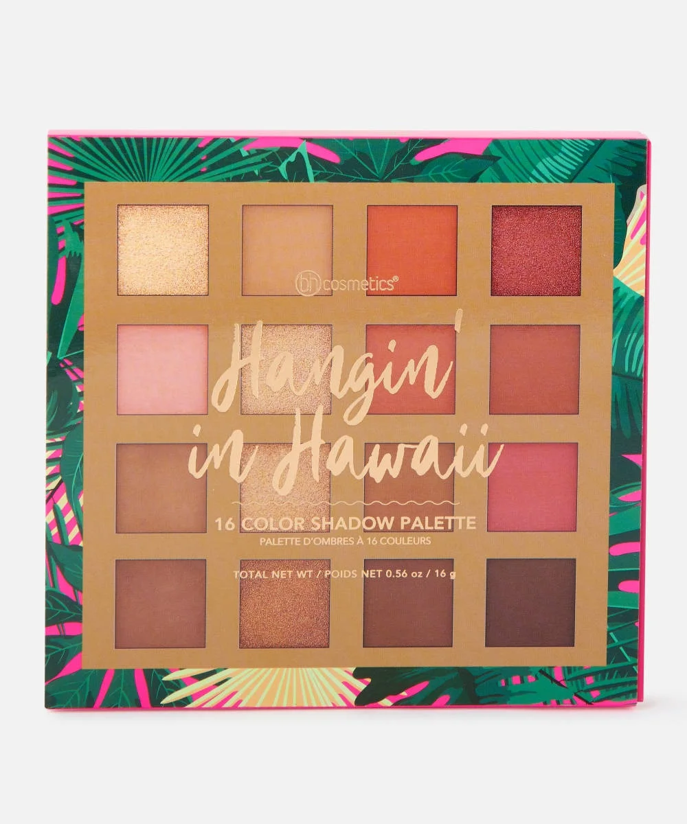 BH Cosmetics Hangin' In Hawaii 16 Color Eyeshadow Palette