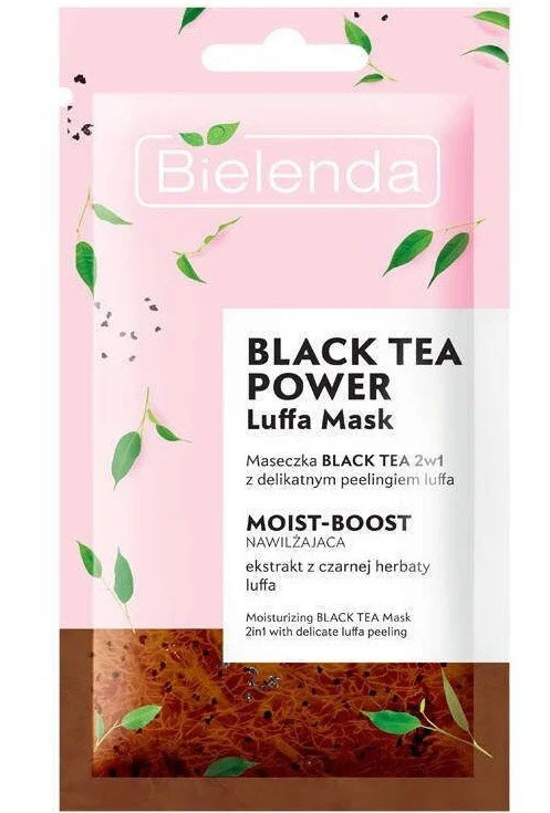 Bielenda Black Tea Power Luffa Mask