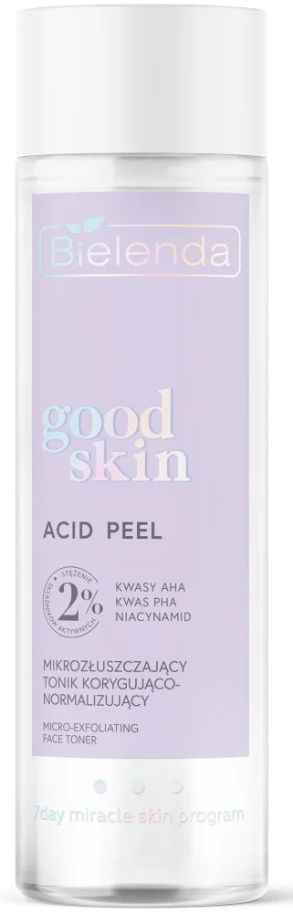 Nước hoa hồng Bielenda Good Skin Acid Peel Micro-Exfoliating Face Toner