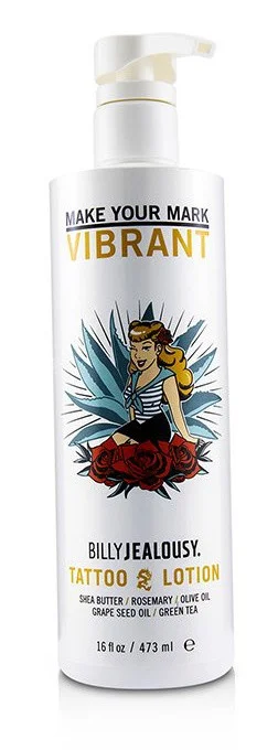 Billy Jealousy Vibrant Tattoo Lotion