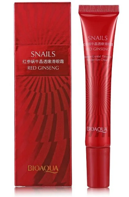 Kem BioAqua Red Ginseng Snail Essence Eye Cream