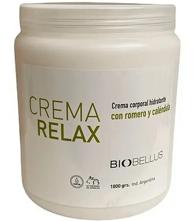 Kem Biobellus Crema Relax Masajes Musculares Hidratante