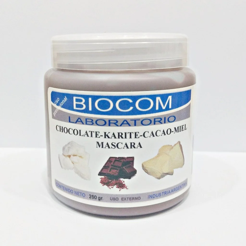 Biocom Mascara De Chocolate, Karite, Cacao, Miel