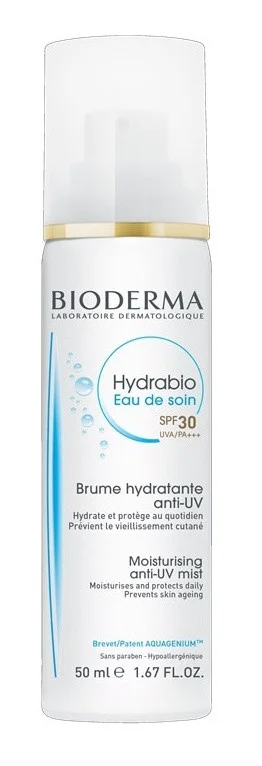 Bioderma Hydrabio 2-In-1 Moisturising Anti-Uv Mist (Eau De Soin Spf 30)
