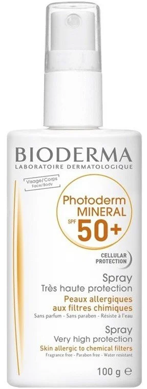 Kem chống nắng dành cho da bị dị ứng Bioderma Photoderm Mineral Fluide SPF50+