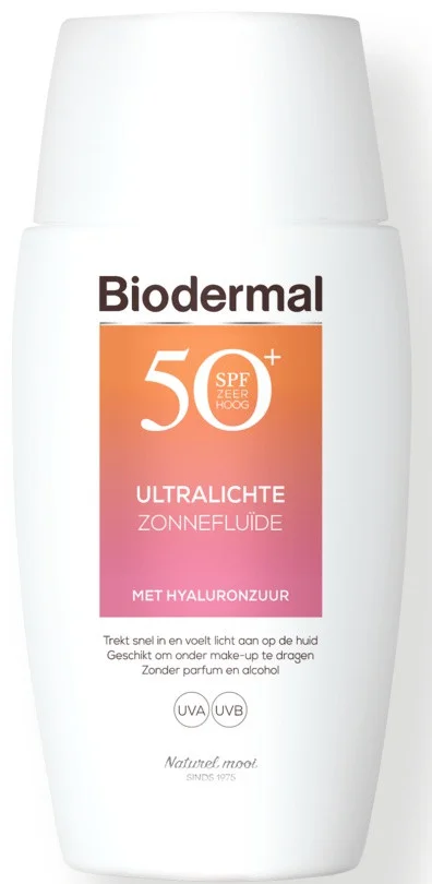 Biodermal Ultralichte Zonnefluïde SPF 50+