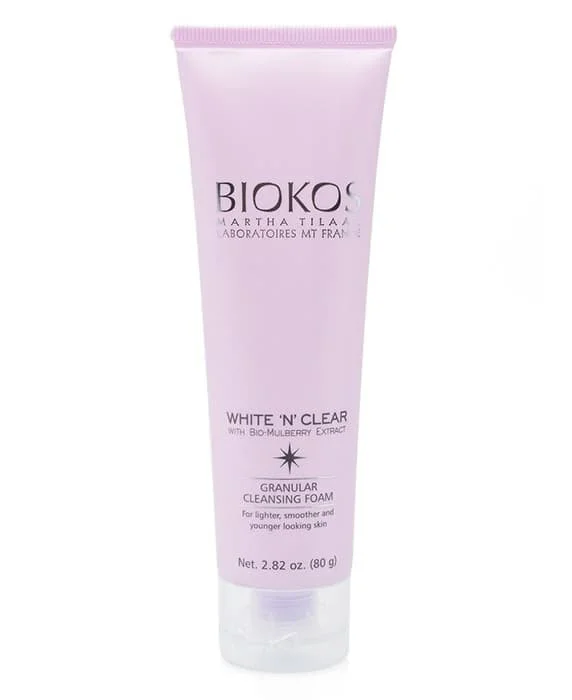 Sữa rửa mặt Biokos White 'N' Clear Granular Cleansing Foam