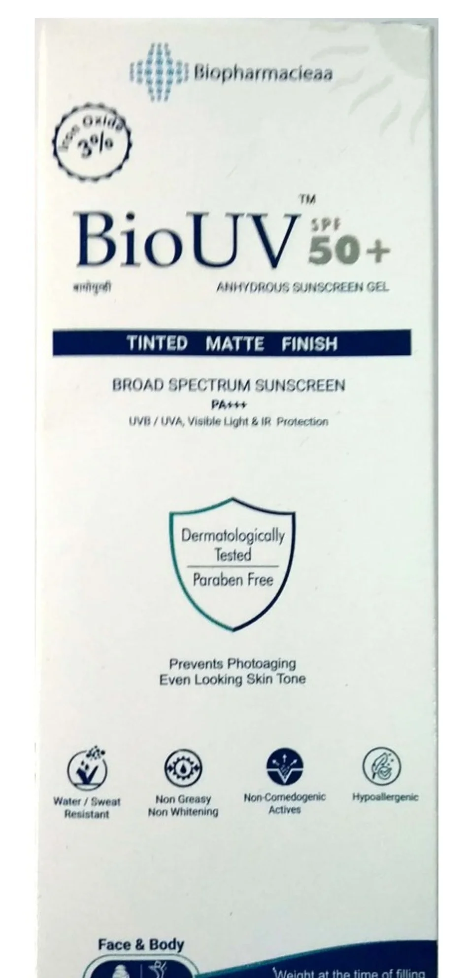 Biopharmacieaa Bio UV SPF50