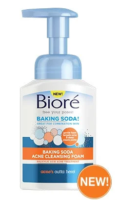 Bioré Baking Soda Acne Cleansing Foam