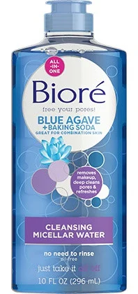Bioré Blue Agave + Baking Soda Cleaning Micellar Water