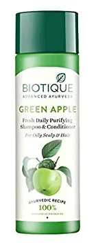 Biotique Bio Green Apple Fresh Daily Purifying Shampoo And Conditioner