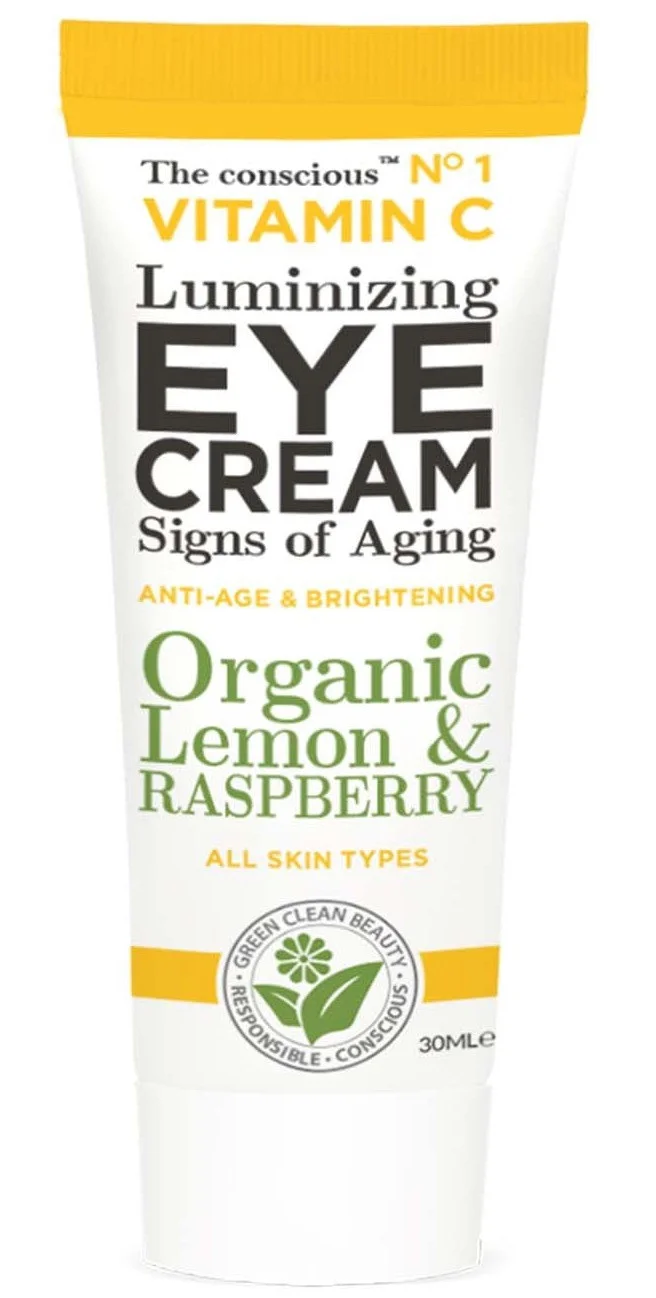 Kem Biovène The Conscious™ Vitamin C Luminizing Eye Cream Organic Lemon & Raspberry