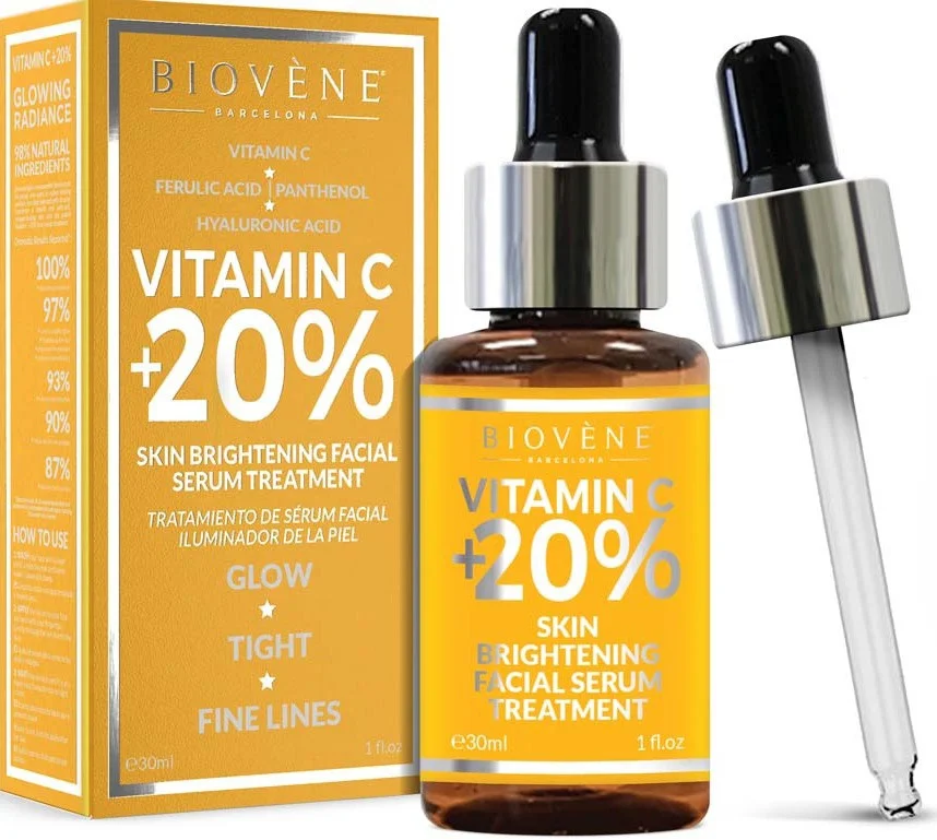 Tinh chất Biovène Vitamin C +20% Skin Brightening Facial Serum Treatment