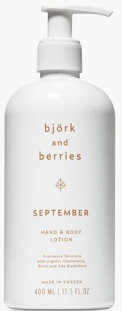 Sữa dưỡng BJÖRK & BERRIES September Hand & Body Lotion