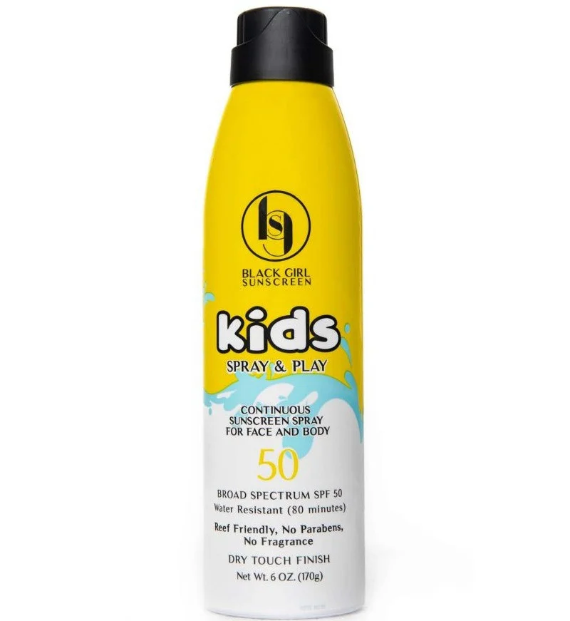 Xịt Black Girl Sunscreen Kids Spray & Play SPF 50 Sunscreen