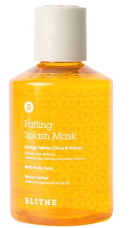 BLITHE Yellow Citrus & Honey Patting Splash Mask
