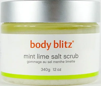 body blitz Mint Lime Salt Scrub