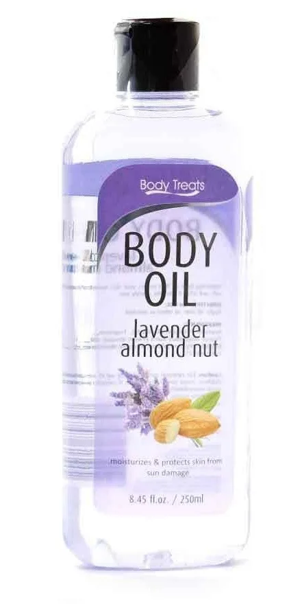 Dầu dưỡng BODY TREATS Body Oil Lavender Almond Nut