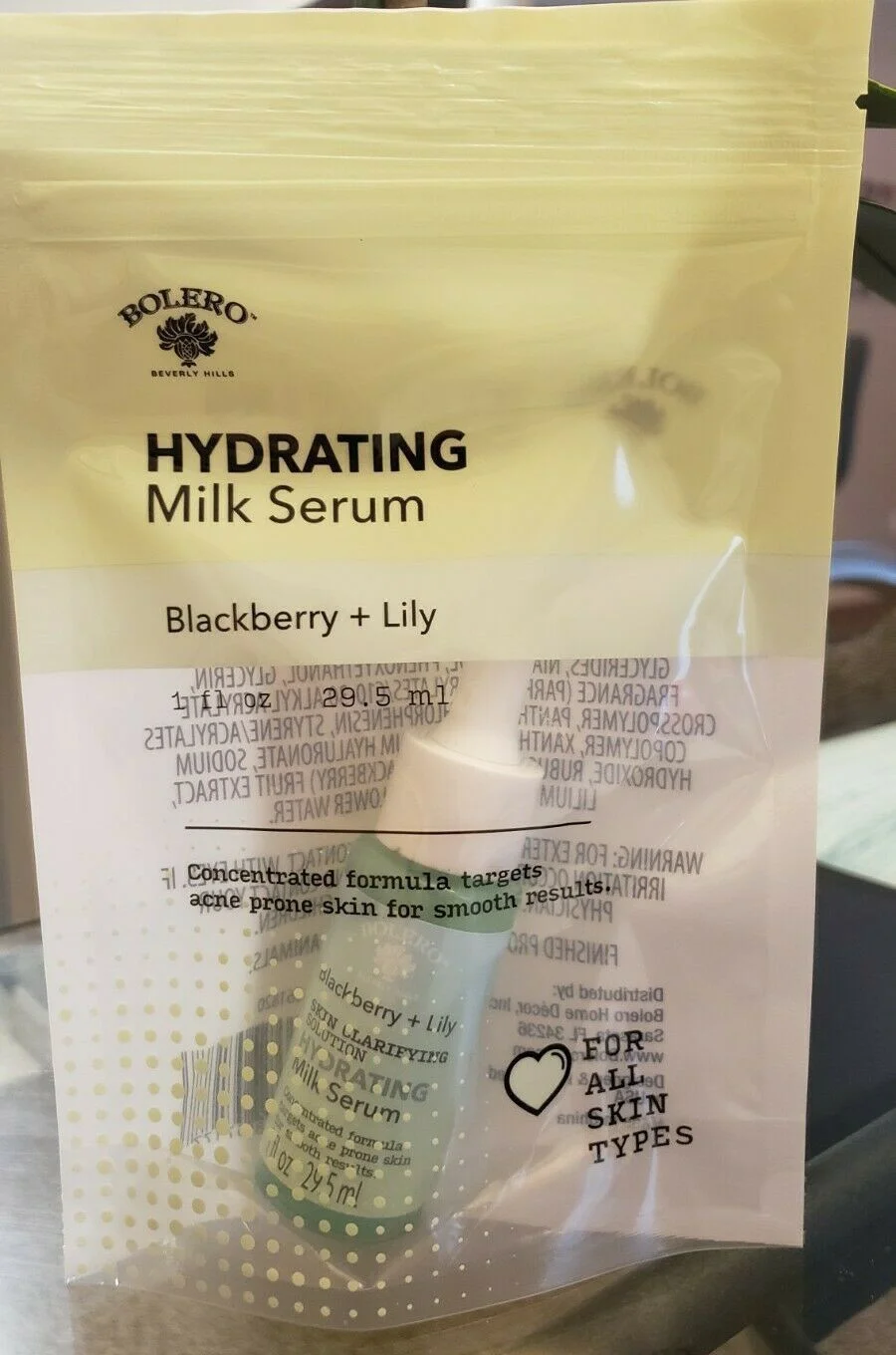 Bolero Beverly Hills Hydrating Milk Serum Blackberry + Lily