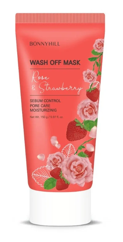 Mặt nạ Bonny Hill Rose And Strawberry Wash Off Mask