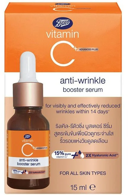 Tinh chất Boots Advance Plus Anti-wrinkle Booster Serum