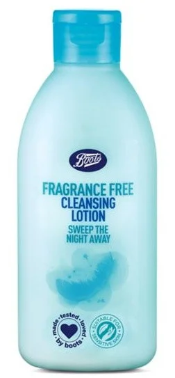 Sữa dưỡng tẩy trang không mùi Boots Fragrance Free Cleansing Lotion