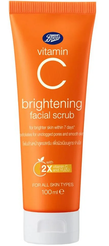 Boots No7 Boots Vitamin C Brightening Facial Scrub