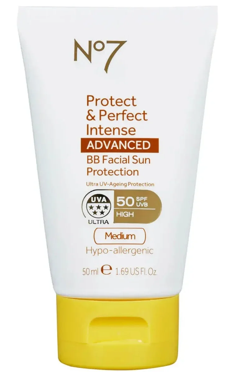 Boots No7 Protect & Perfect Intense Advanced BB Facial Sun Protection SPF50 Medium