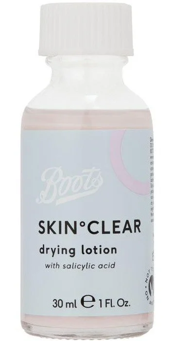 Sữa dưỡng Boots Skin Clear Drying Lotion With Salicylic Acid