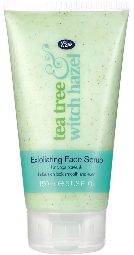 Boots Tea Tree & Witch Hazel Exfoliating Face Scrub